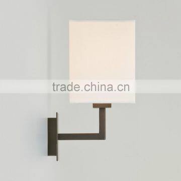 2015 New Best Price Bronze or Brushed Nickel Power Outlet Hotel Wall Lamp Reading Lamp UL CUL ETL Certification photo-2
