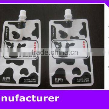 Juice standing pouch filling and capping machine,spout pouch packing machine