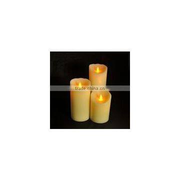 CE/ROHS Moving Flame flameless Candle Battery Power