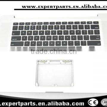 Working top case palmrest with US keyboard for Macbook Pro 15" A1286 2008 MB470 MB471 laptop no touchpad