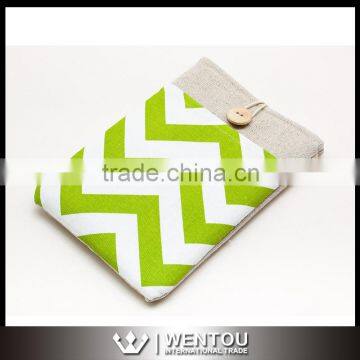 Personalized Button Closure Chevron Pad Case photo-2