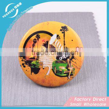 Beautiful patterns badge tinplate badge magnetic chapter chapter