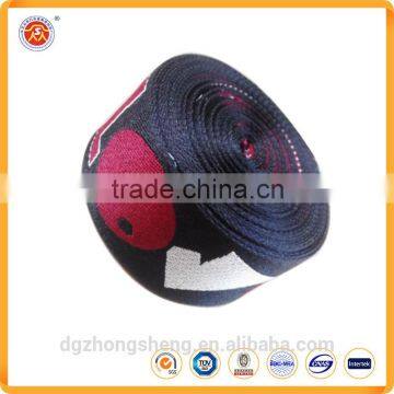wholesale decorative lingerie underwear nylon material custom printed belts embroidered webbings
