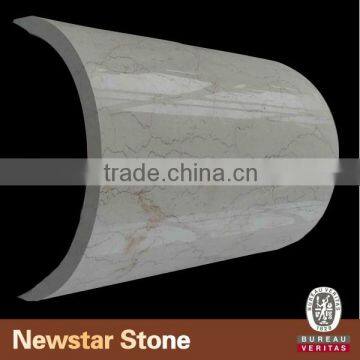 Newstar natural marble colum hollow,stone colums