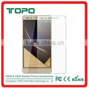 Factory Price mobile accessories new 2016 screen protector For Huawei Honor 7 Tempered Glass Screen