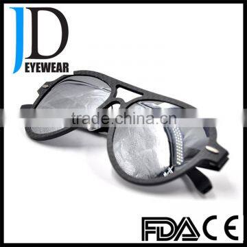 2016 Wholesale Women Cat 3 UV400 Carbon Fiber Polarized Sunglasses