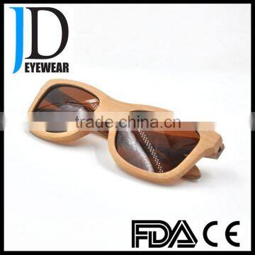 Top Quality UV400 Wood Polarized Custom Made Sunglasses