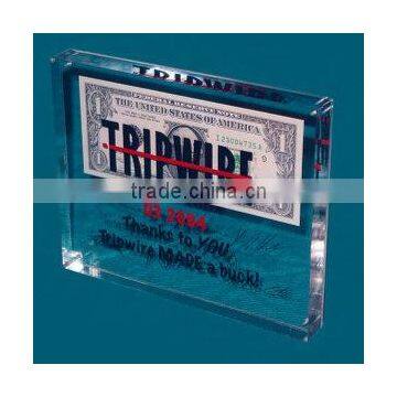 Acyclic trophy( logo Block,award stand,sign,exhibition equipment,brand display brick)