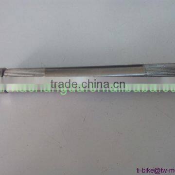 Titanium BMX BB AXLE China Titanium BMX B B Axle XACD Titanium BB BMX Axle