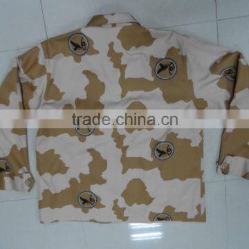 OEM Cotton Polyester Twill Desert Camouflage USA Army Battle Dress Uniform Clothing Sets