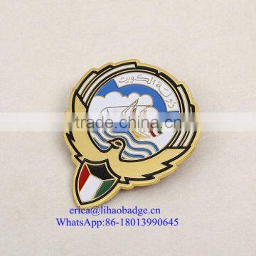 Custom UAE Metal Lapel Pin Badges, Dubai Magnet Lapel Pin for Souvenir