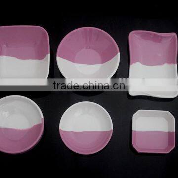 100% Mealmine A5top Food Grade Safe Melmac Dinnerware Set for Dinner