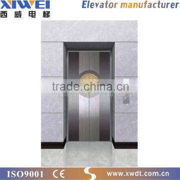 High Quality Famous Brand XIWEI Best-selling 800kg-1000kg , 1.0m/s-1.75m/s Full View and Outdoor Glass Panoramic Elevator