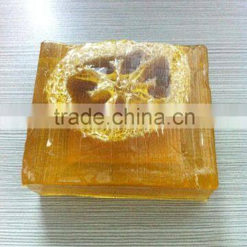 Honey loofah soap beauty soap