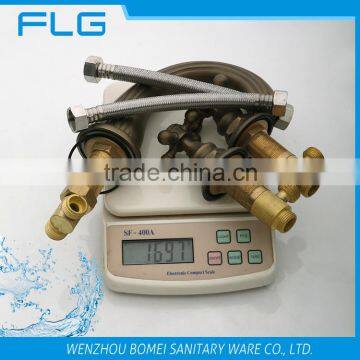 Lead Free Healthy Double Handle Cold And Hot Water Antique Basin Bathroom Faucet FLG606