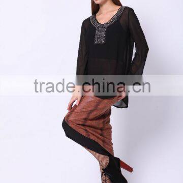 2016 PRETTY STEPS Winter Collections Elegant Ladies Longsleeve Dress Beautiful Lady Fashion Dress photo-4