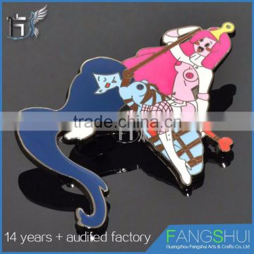 Personalized custom metal pin badges low price wholesale