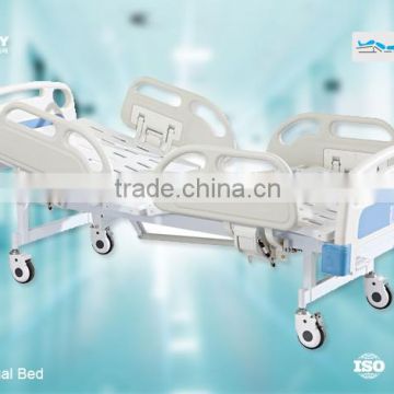 Full king size adjustable patient hospital bed chinese factory prices