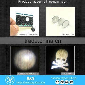 Red Car Led Laser Fog Light Rear Anti-Collision Brake Tail Lights Warning Lamp Logo Brake Light photo-4