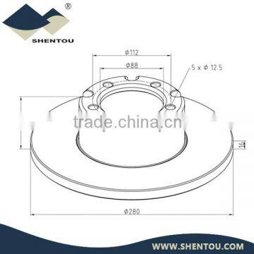 Mercedes Benz Brake Disc 601 420 02 72