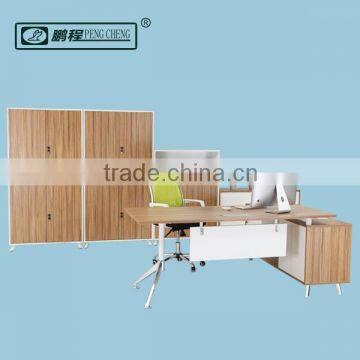 Simple MDF Top Y-shaped Executive Office Desk