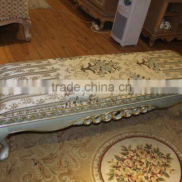 Luxury French Neoclassic Rococo European Royal Furniture Bedroom Bed Set photo-6