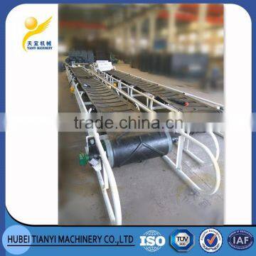 Portable belt conveyor for complete bags conveying for sale
