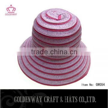 cheap ladies paper straw bucket hat