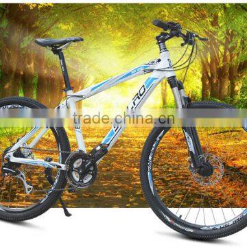 High quality 27 speed Aluminum mountain bike/Bicycle with Shi-ma-no derailleur/Mountain bike frame