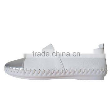 Cheap Ladies Flat Shoes With Hand Made Mark-thread Sole