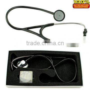 The snake Professional Cardiology Stethoscope Black