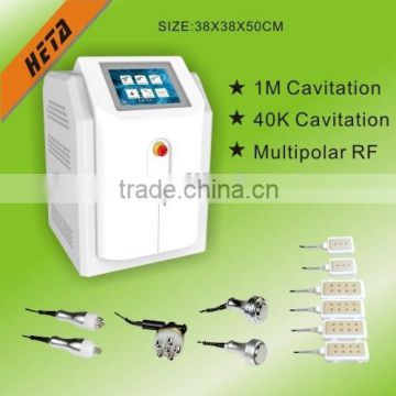 2015 lipolaser cavitation RF slimming beauty equipment for beauty salon