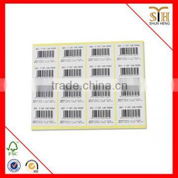 barcode label sticker