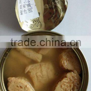 canned tuna in soy oil