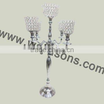 new design handmade candelabra for sale | cheap 5 arms candelabra | 3 arms rounded base candelabra