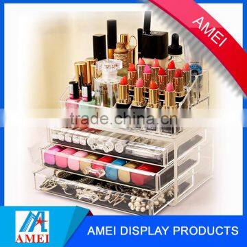 custom luxury acrylic cosmetic Jewelry display stand