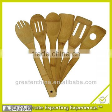 Bamboo Cooking Utensil Set, 6-Piece