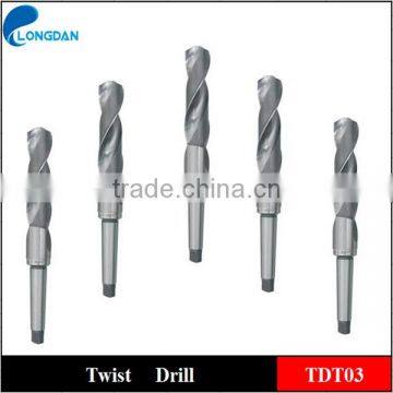 HSS Taper Shank Twist Drill Bit with High quality with long life