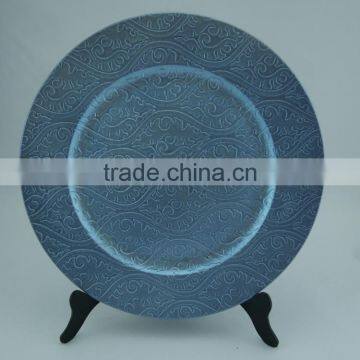 Cheap Plastic Plate Wedding Charger Plates photo-3