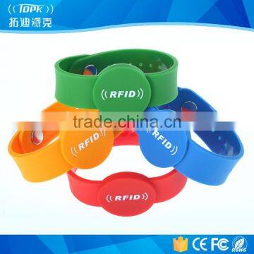 access control 868MHZ, 915MHZ, 960MHZ chip PVC wristband