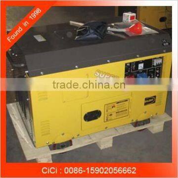 Powered by Weichai Engine, Two-cylinder Air-cooled 10kw silent diesel generator
