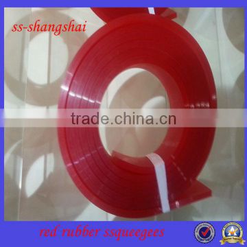 PU rubber squeegee for glass printing