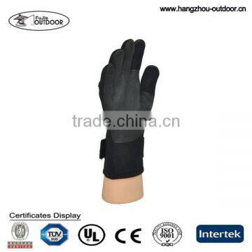 Fashion Kevlar Black Neoprene Hunting Gloves