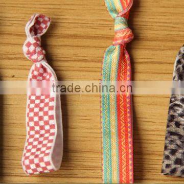 most fashion various color elastic hair tie for girls/hair band