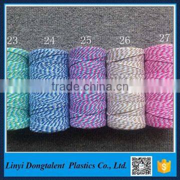 4 Ply Twisted Cord 1mm Cotton Multi Colored Cotton Bakers Twine photo-6