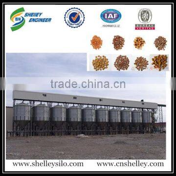 Vertical Yellow Maize Soybean Storage Steel Silo photo-4