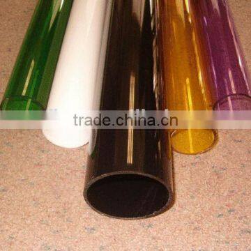 Clear Plexiglass Color acrylic tube