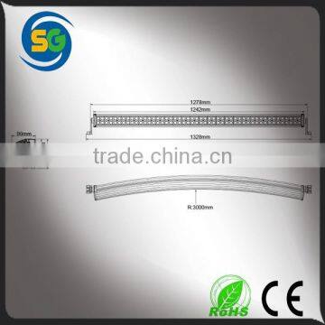 12v Auto Led Spot Light Curved Light Bar 288w Led Lightbar photo-4