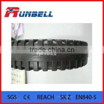 Black 6''Solid Rubber Barbecue Wheel for European Market photo-2