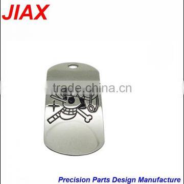 China Factory Supply Fashion Wholesale Metal Stainless Steel Military Dog Tags With Ball Chain photo-3